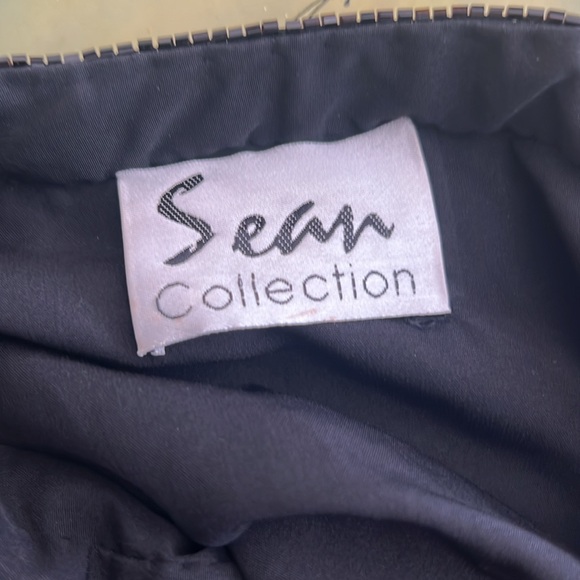 Sean Collection elegant sequins cropped blazer size M - Picture 7 of 9